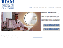Tablet Screenshot of metairieradiology.com